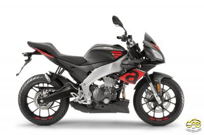 Aprilia Tuono 125 E5 sportmotor fekete 1