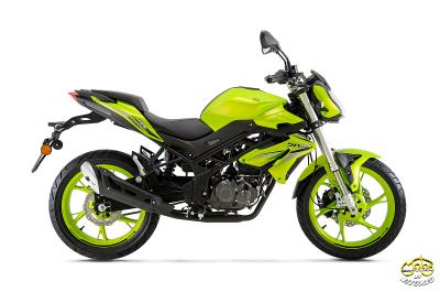 Benelli BN125 motor 2021 modell lime zöld